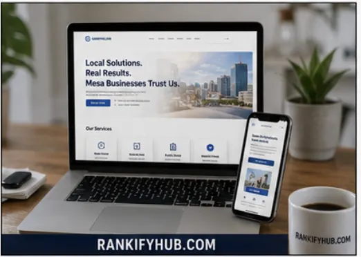 Landing Page Design in Mesa