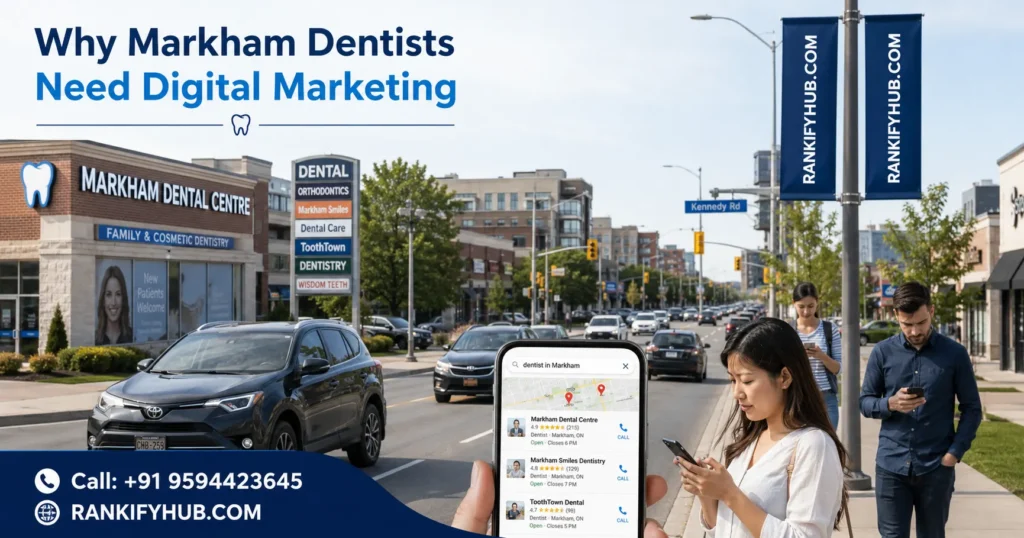 Digital Marketing for Dentists in Markham