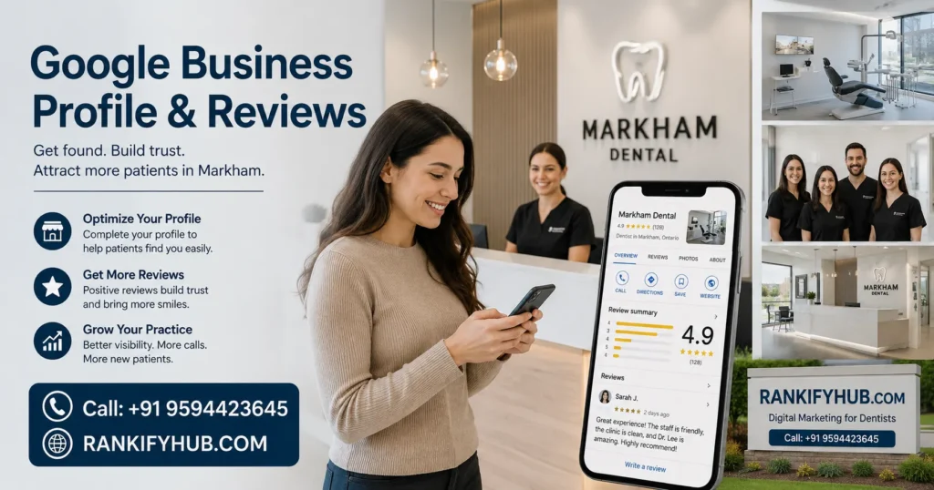 Digital Marketing for Dentists in Markham